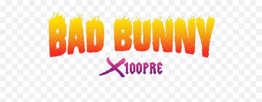 Bad Bunny X100pre - Vertical Emoji,Bad Bunny Logo