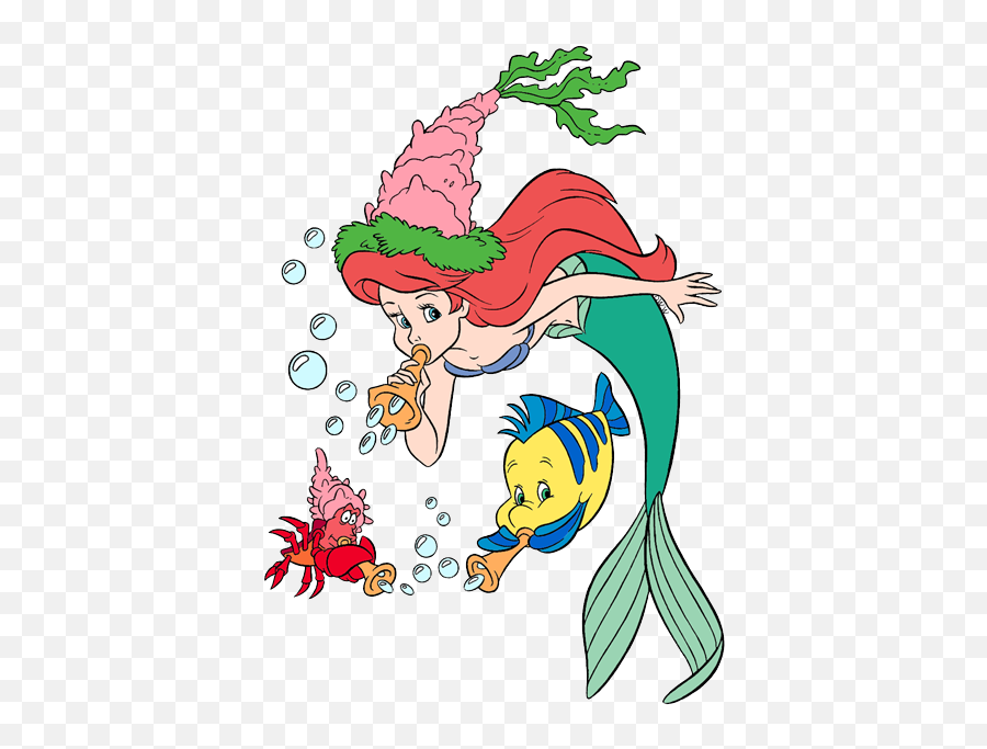 Download Minnie Mouse Clipart Mermaid - Disney Png New Year New Year Disney Cartoon Emoji,New Clipart