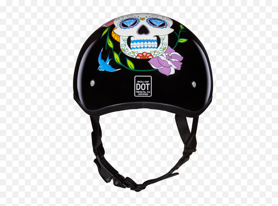 Diamond Skull Cap Helmet - Motorcycle Helmets Women Skulls Emoji,Diamond Helmet Png