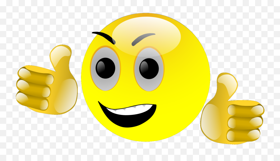 Smiley Thumbs Up Png Svg Clip Art For Web - Download Clip Thumbs Up Smiley Emoji,Thumbs Up Png