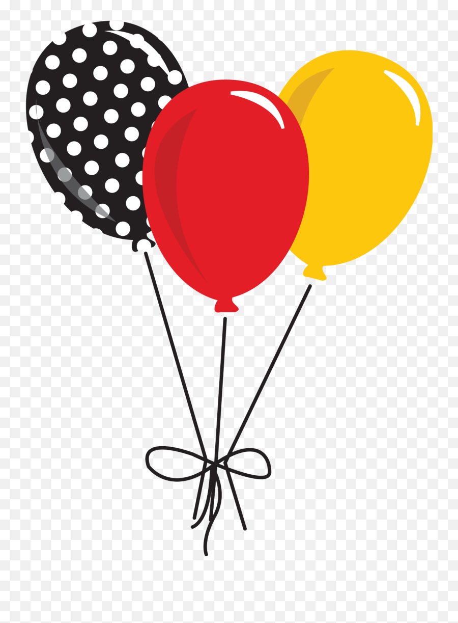 Download Mickey Mouse Balloon Fancy - Minnie Mouse Balloons Png Emoji,Mickey Mouse Png