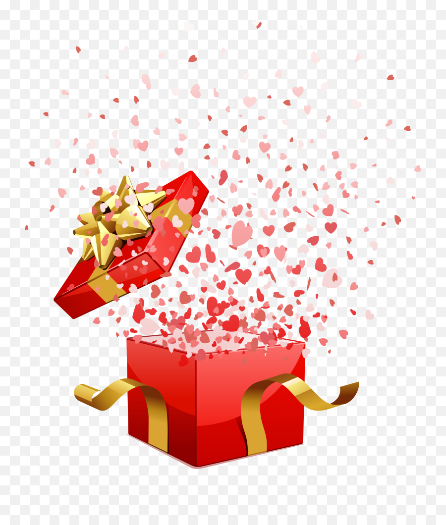 Gift Box - Gift Box Opening Emoji,Box Png