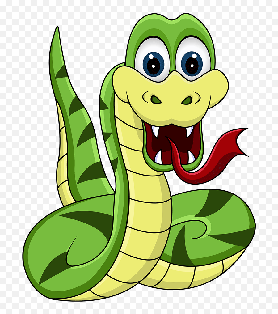 Cartoon Snake Png - Clip Art Library Python Snake Cartoon Png Emoji,Snake Png