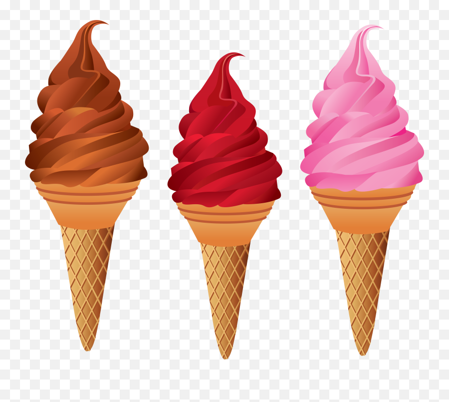 Ice Cream Cones Chocolate Ice Cream Sundae - Sweet Food Clip Softy Ice Cream Png Emoji,Icecream Sundae Clipart
