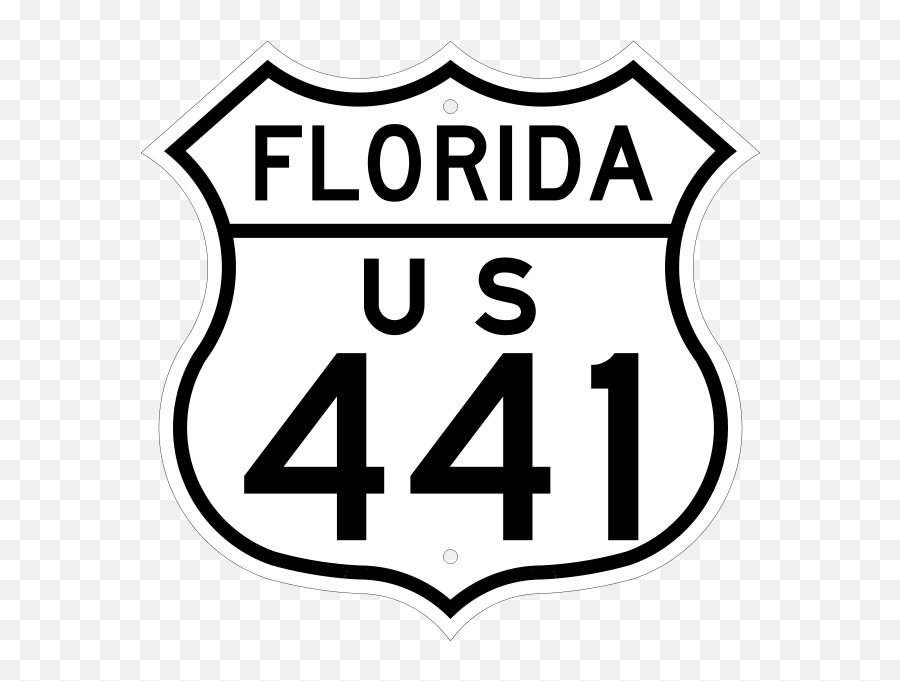 Us 441 Florida Emoji,Route 66 Clipart