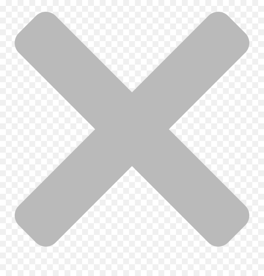 X Cross Close Emoji,X Button Png