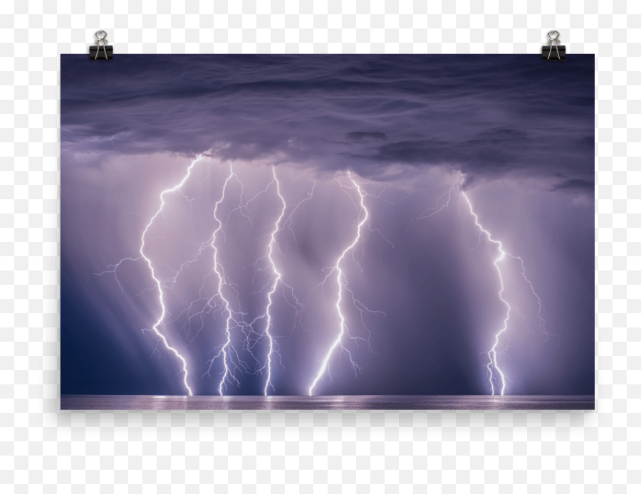 Spectacular Lightning Show Emoji,Sky Background Png