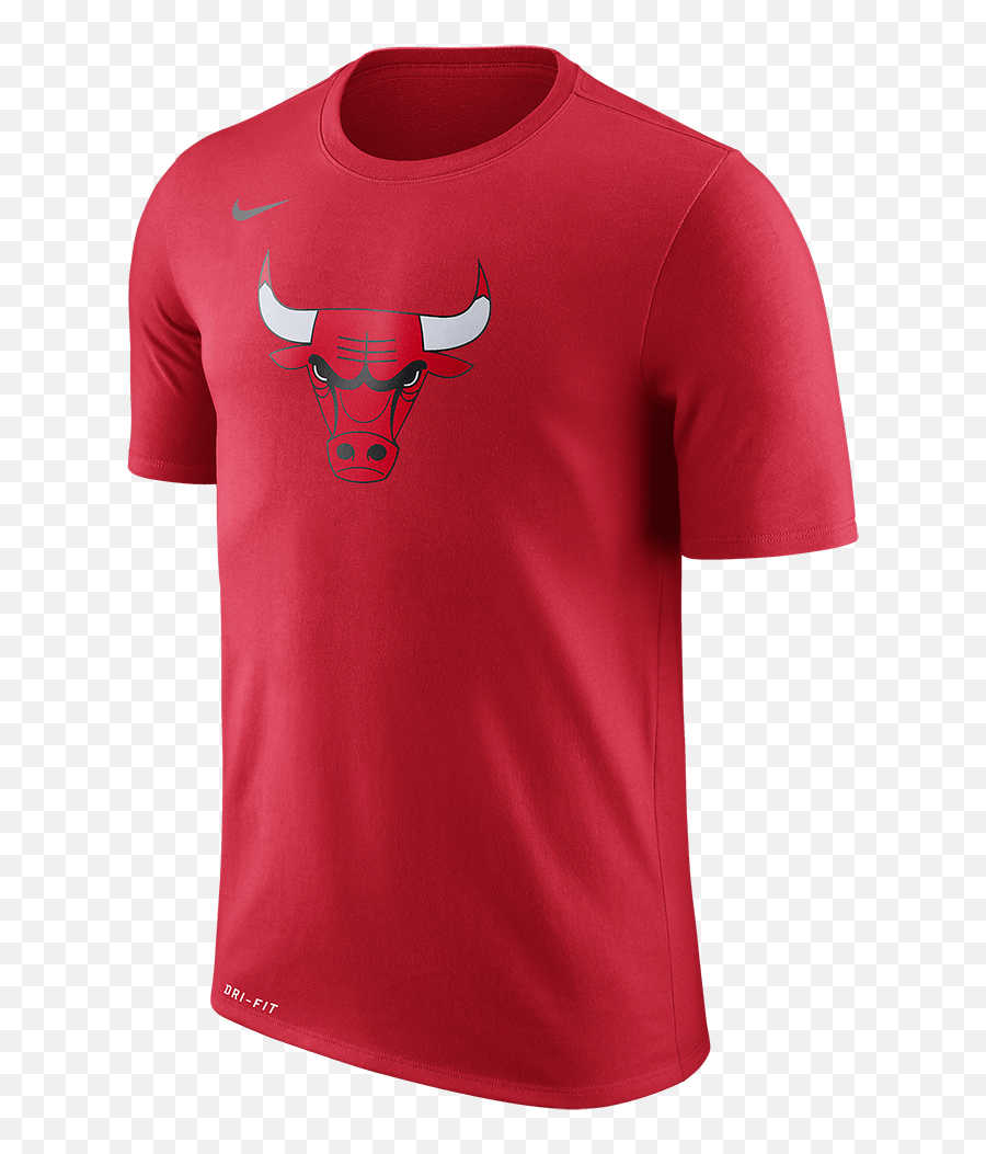 Camiseta Nike Chicago Bulls Logo Masculina - Crew Neck Emoji,Chicago Bulls Logo