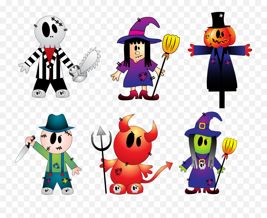 Library Of Happy Halloween Animated Library Png Files - Halloween Clip Art Monsters Emoji,Happy Halloween Clipart