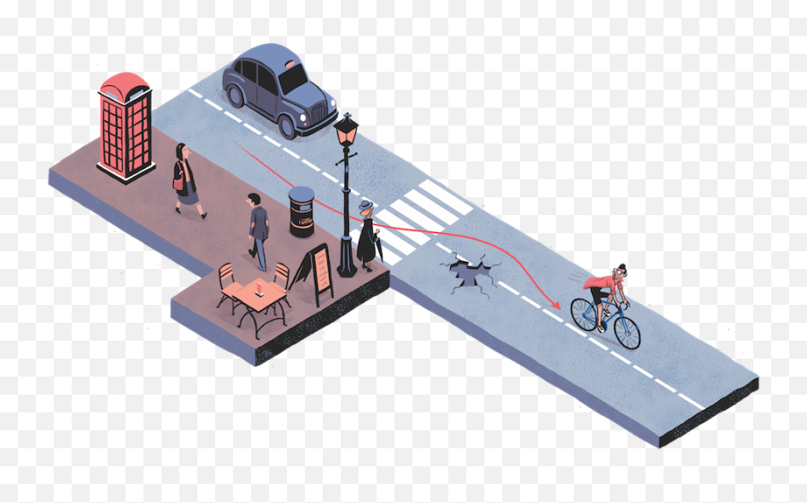Is Urban Cycling Worth The Risk U2014 Ftcom Emoji,People Biking Png