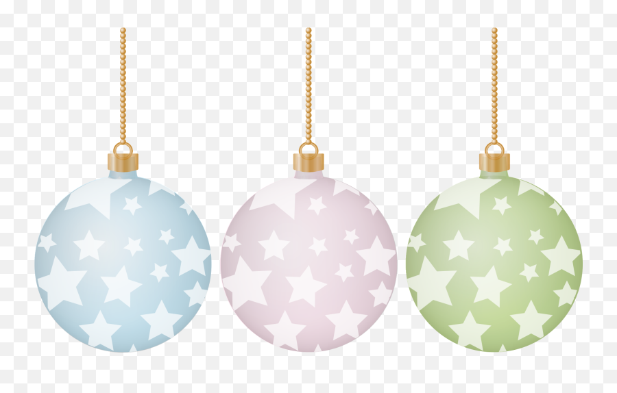 Blue Light Blue Pink And White Christmas Ball Decorations Emoji,Blue Christmas Clipart