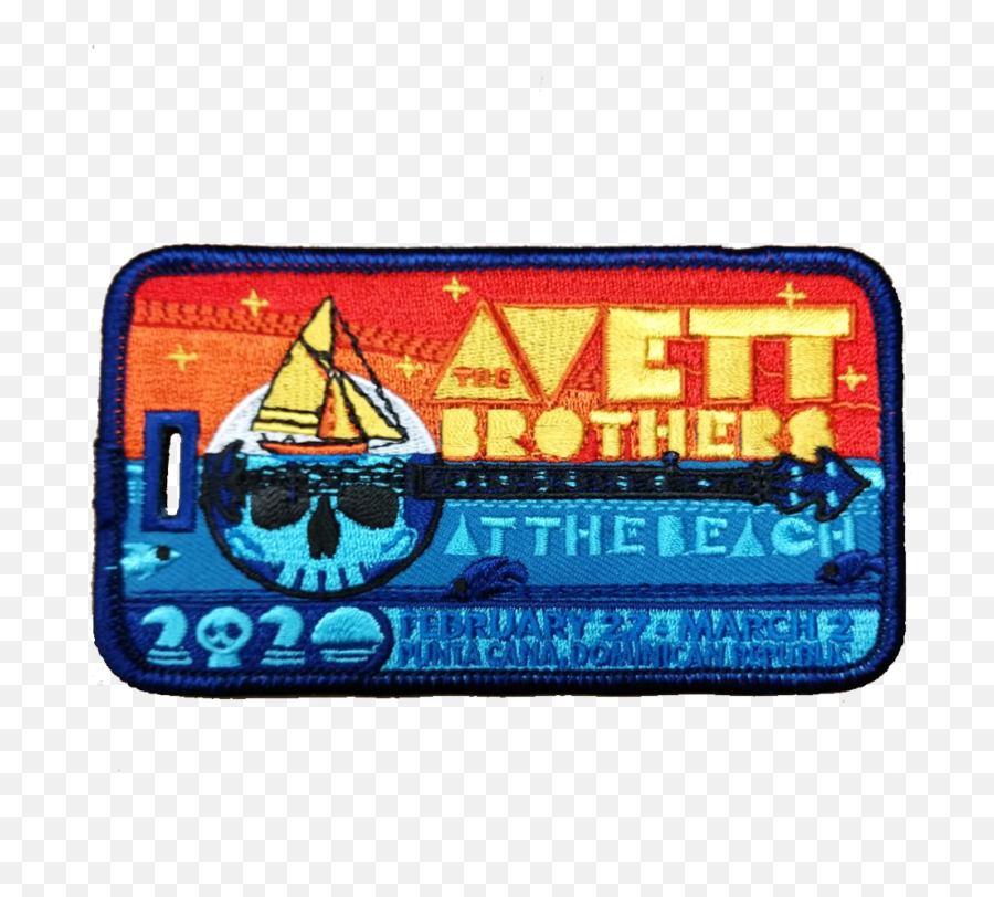 Avett Brothers At The Beach 2020 Luggage Tag - 2800 Picclick Emoji,Avett Brothers Logo