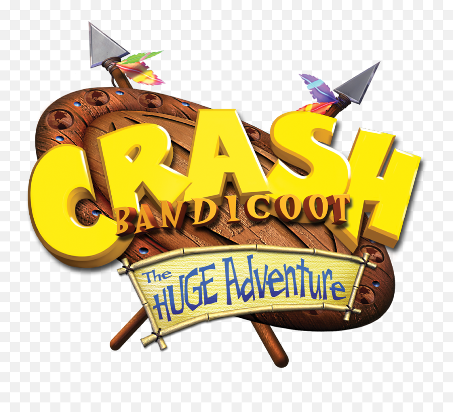 The Huge Adventure - Crash Bandicoot Xs Emoji,Adventure Logo