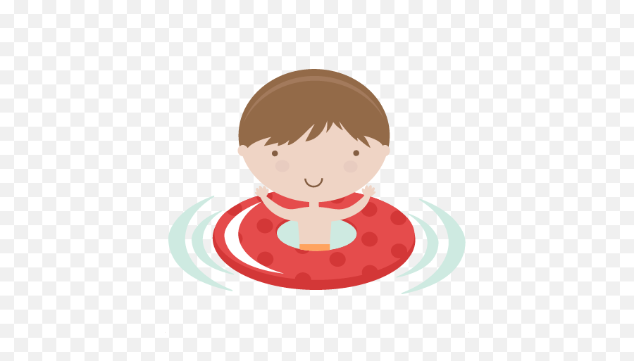 Boy In Pool Tube Svg Cutting Files Pool Svg Cut Files - Kid Swimming Cartoon Png Emoji,Swimming Pool Clipart
