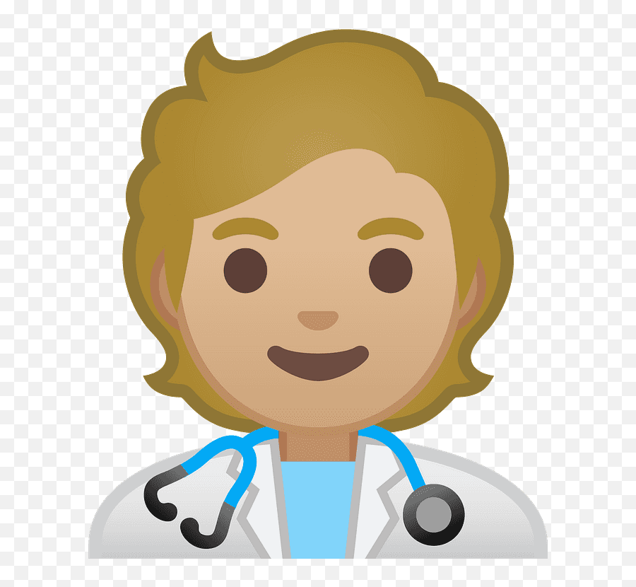Health Worker Emoji Clipart Free Download Transparent Png - Happy,Healthcare Clipart