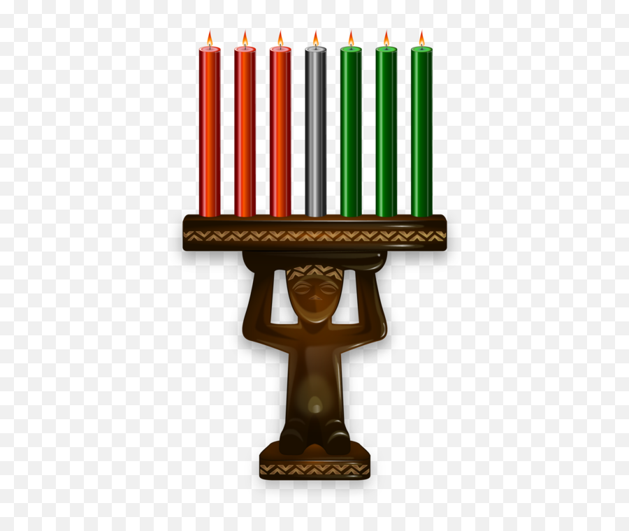 Kwanzaa Clipart Kinara Picture - Png Transparent Kwanzaa Kinara Emoji,Kwanzaa Clipart