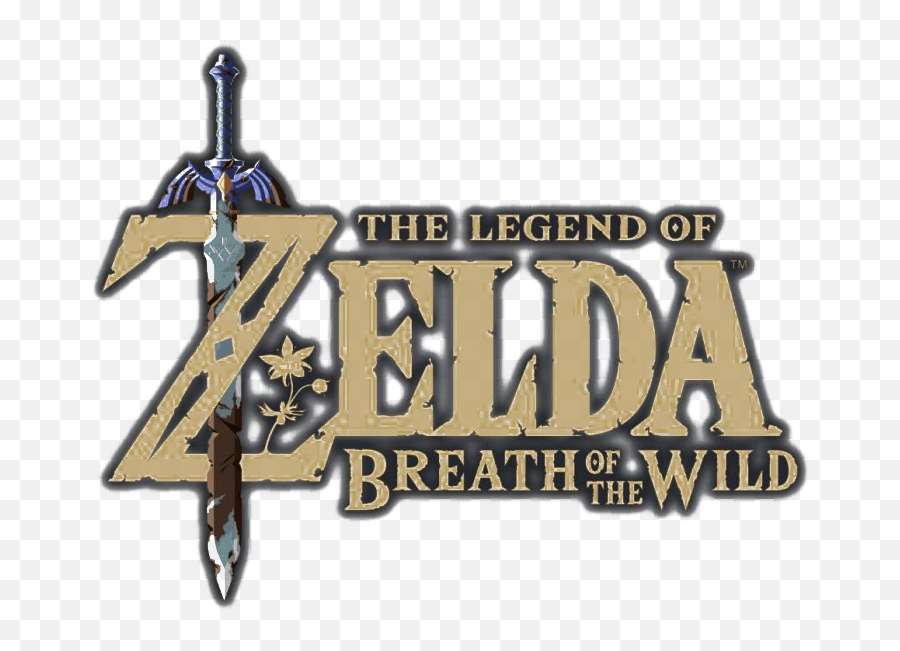 The Legend Of Zelda Logo Transparent - Breath Of The Wild Logo Transparent Emoji,Zelda Logo