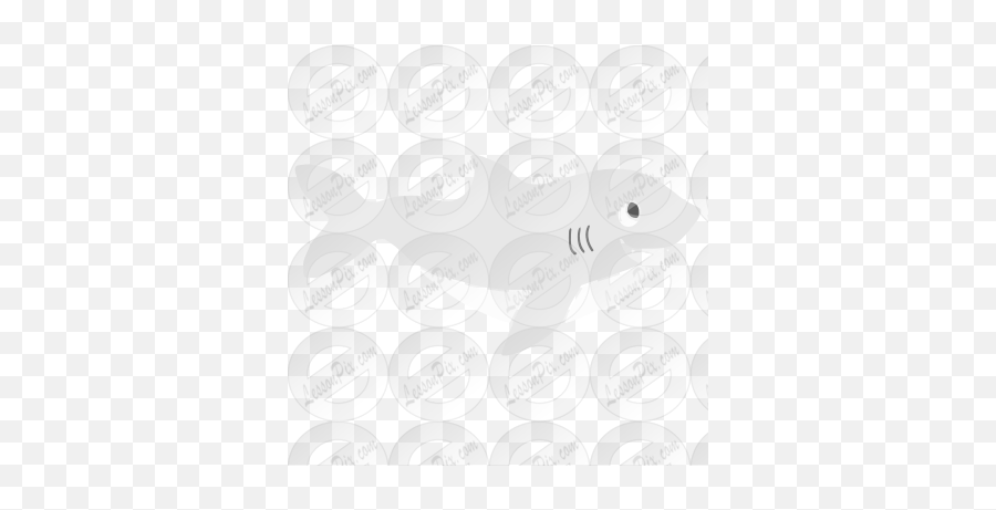 Shark Stencil For Classroom Therapy Use - Great Shark Clipart Dot Emoji,Shark Clipart Black And White