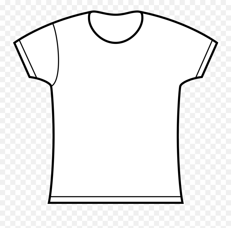 Open - T Shirt Clipart Black And White Png Emoji,T-shirt Clipart