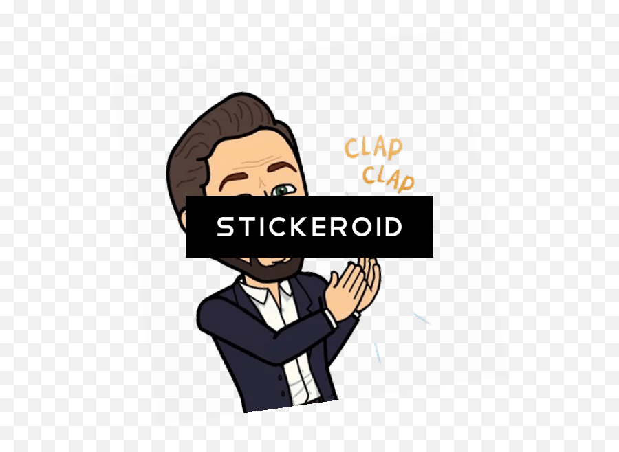 Clap Clap Clap - Cartoon Clipart Full Size Clipart Worker Emoji,Clap Clipart