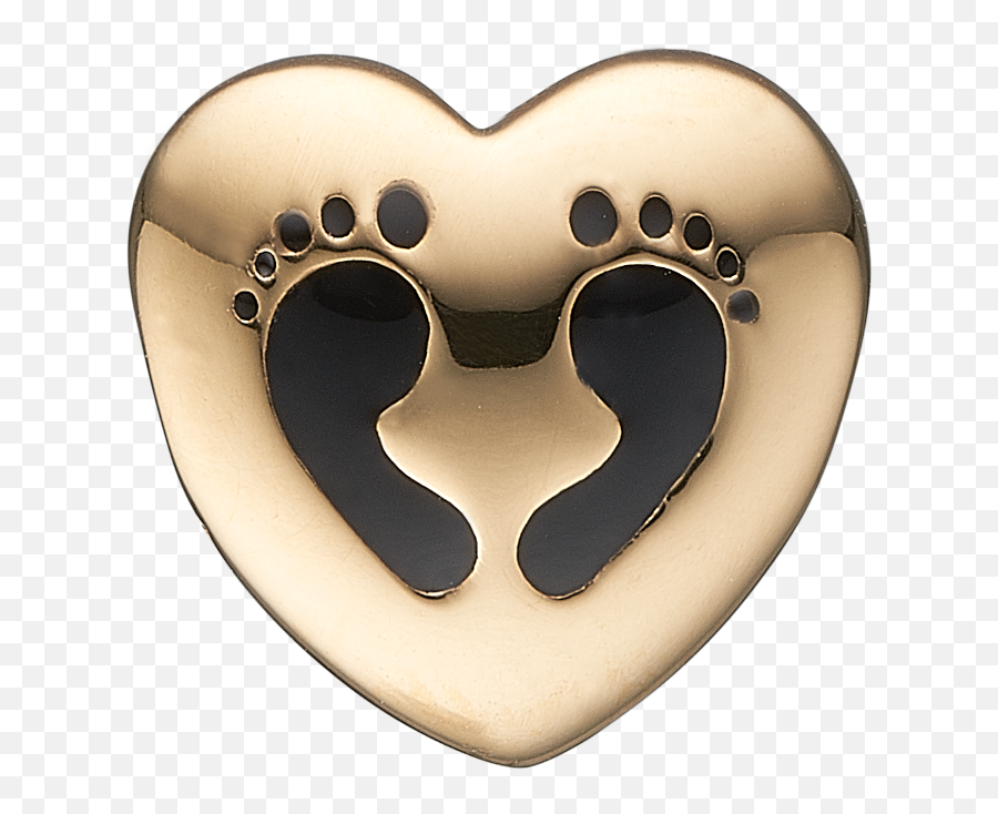 Baby Feet Gold Plated Silver - Girly Emoji,Baby Feet Png