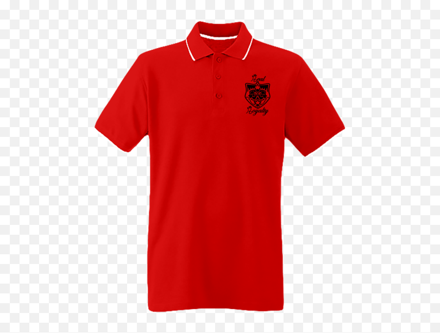 Real Royalty Polo Shirt Men Border Neck - Polo Shirt Emoji,Logo Polo Shirt