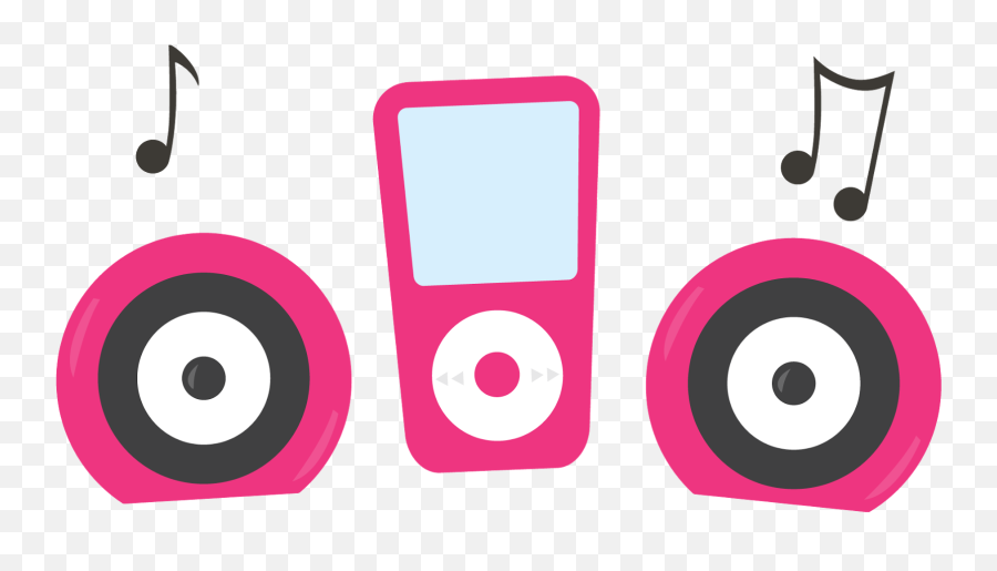 Music Meet Up Clip Art - Cartoon Ipod Emoji,Bachelorette Clipart