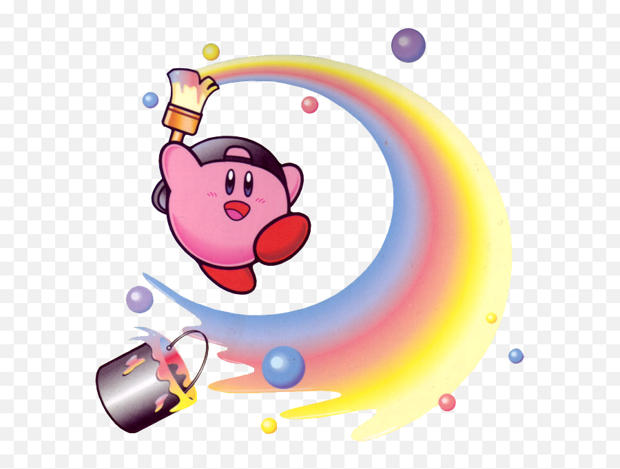 Paint Clipart Png - Kirby Super Star Artwork Full Size Png Paint Kirby Emoji,Paint Clipart