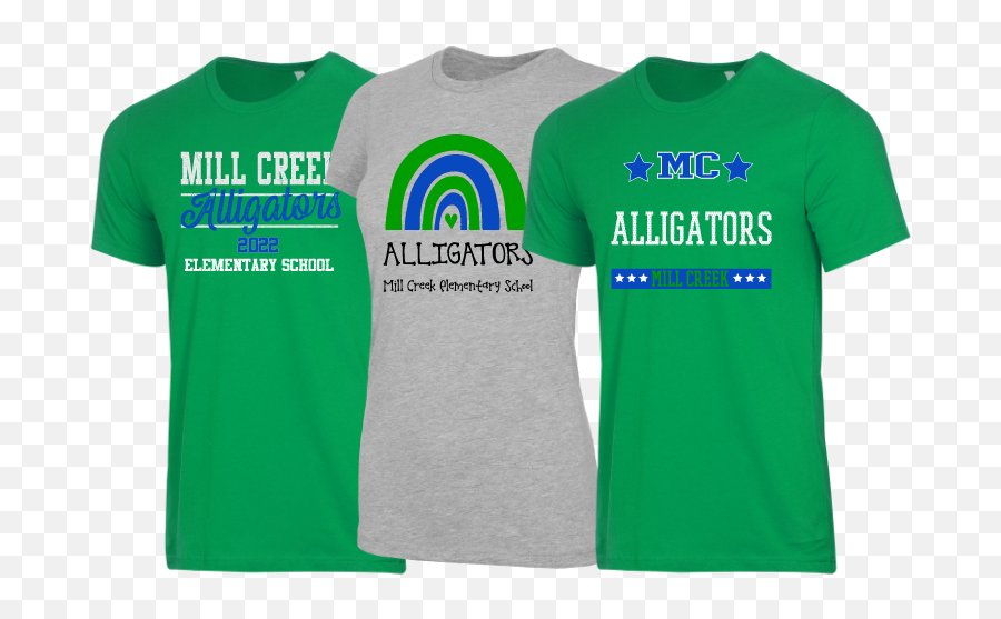 Mill Creek Spirit Wear Kissimmee Fl - Taylor Middle School Shirts Emoji,Alligator Logo Clothing