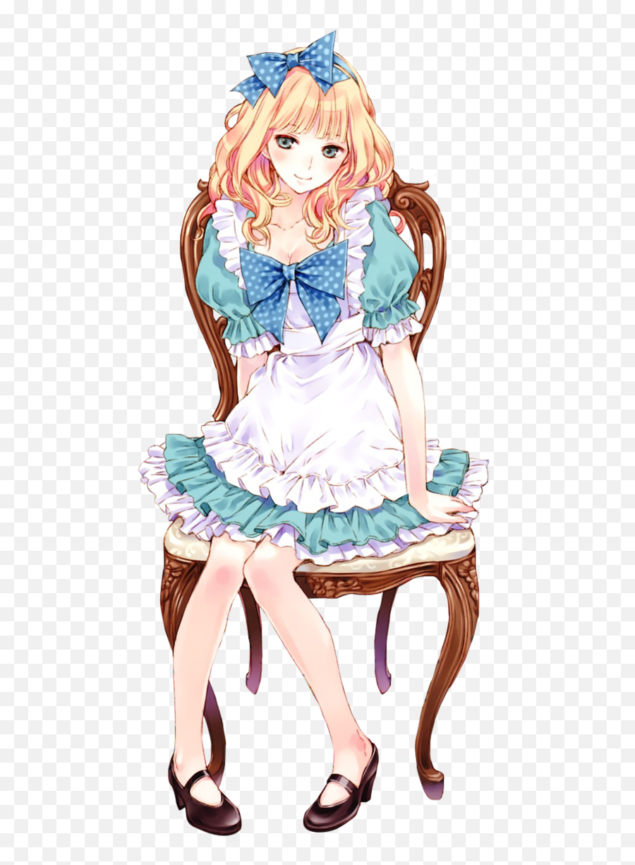 Alice In Wonderland Anime Png Transparent Images U2013 Free Png - Alice In Wonderland Render Emoji,Anime Png