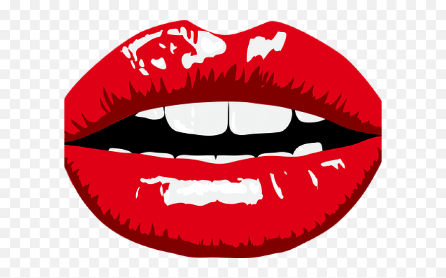 Lips Clipart Man Lip - Lips Emoji,Lip Clipart