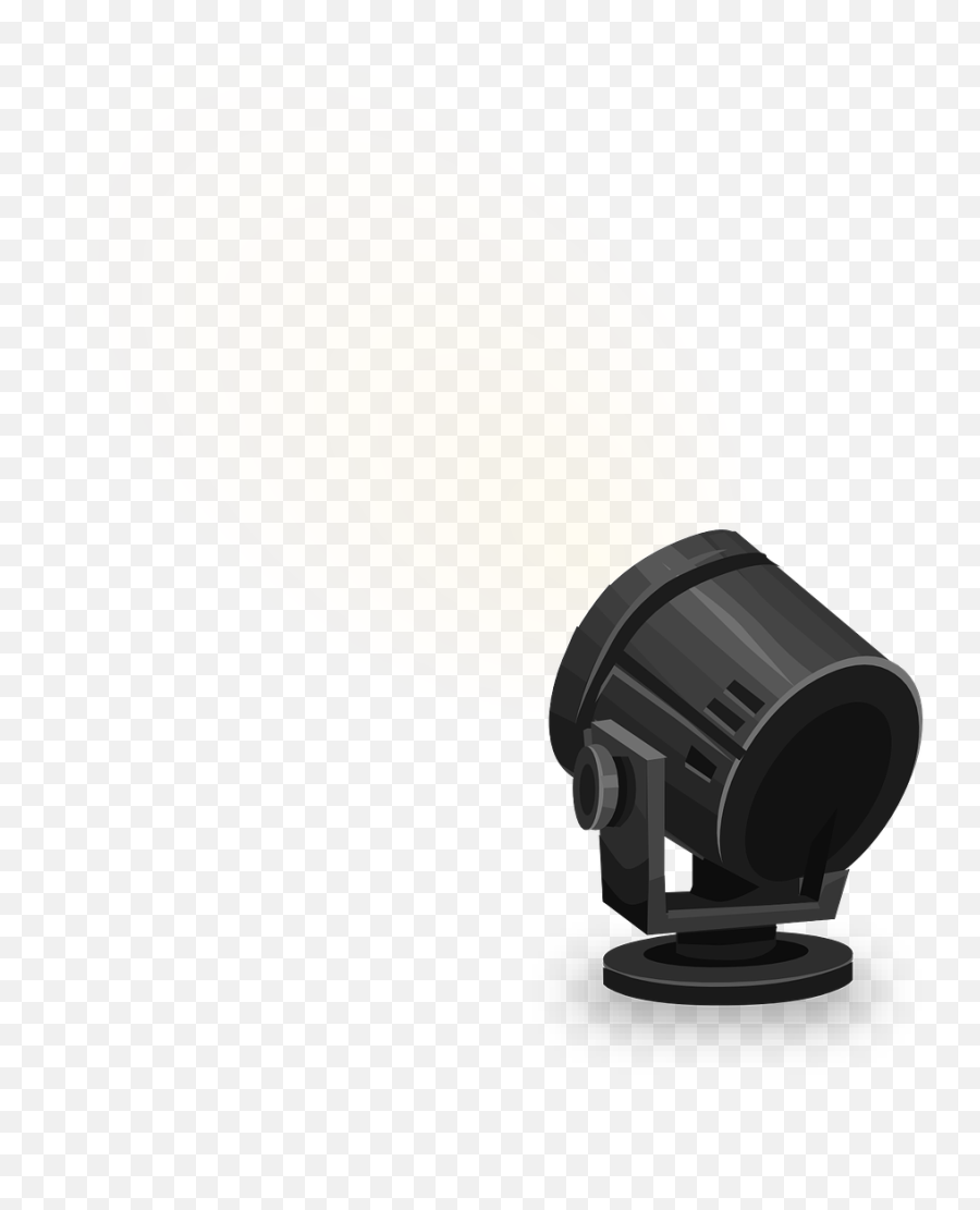 Transparent Spotlight Light - Cylinder Emoji,Spotlight Clipart