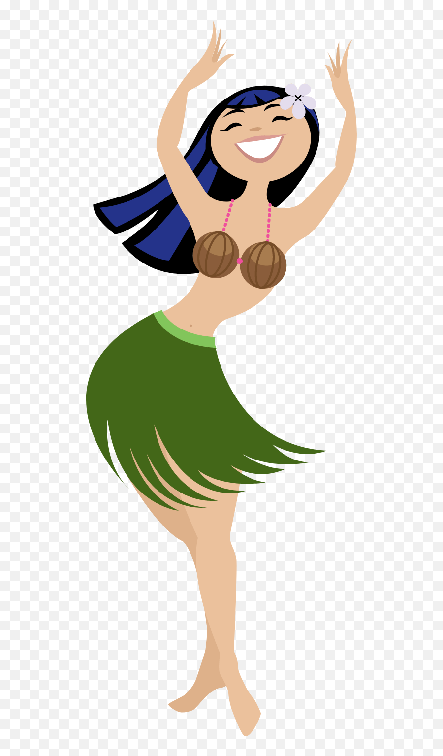 Hula Dancer Graphic - Dance Emoji,Dancer Clipart