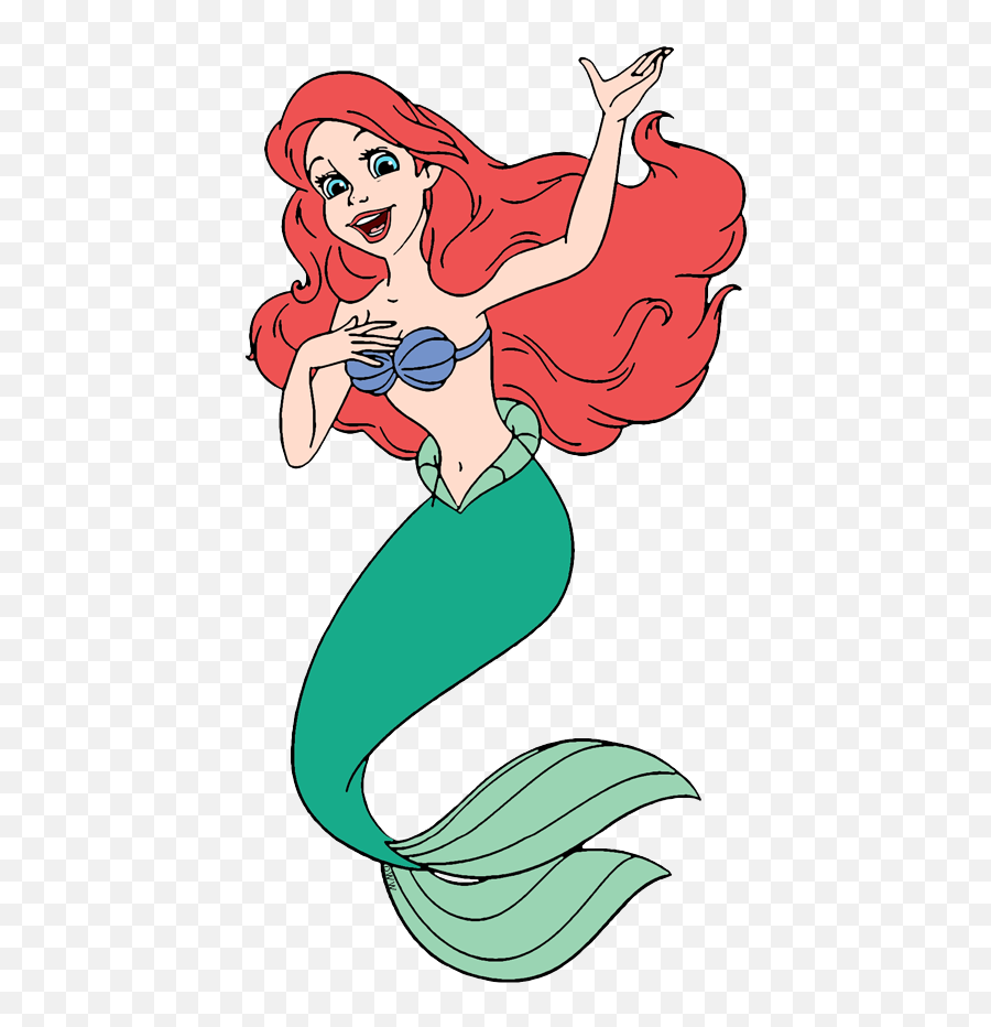 Ariel Singing - Ariel Singing Clipart Emoji,Mermaid Clipart