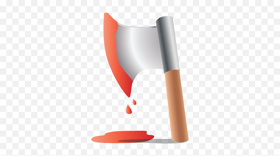 Axe Bloody Halloween Scary Icon - Free Download Cleaving Axe Emoji,Axe Clipart