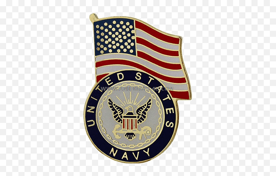 U - Us Navy Flag Lapel Pin Emoji,United States Navy Logo