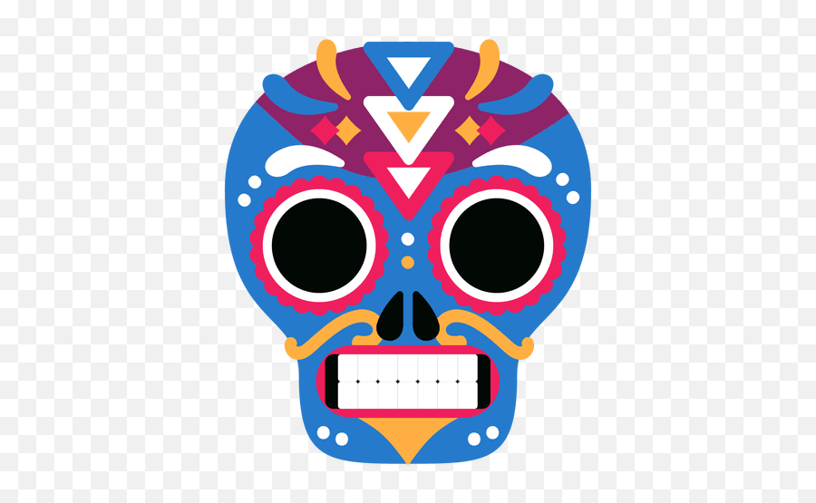 Colorful Skull Day - Colorful Skull Png Emoji,Skulls Png