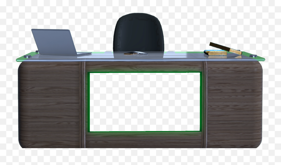 Download Studio Desk Free Png - News Studio Desk Transparent Emoji,Desk Transparent