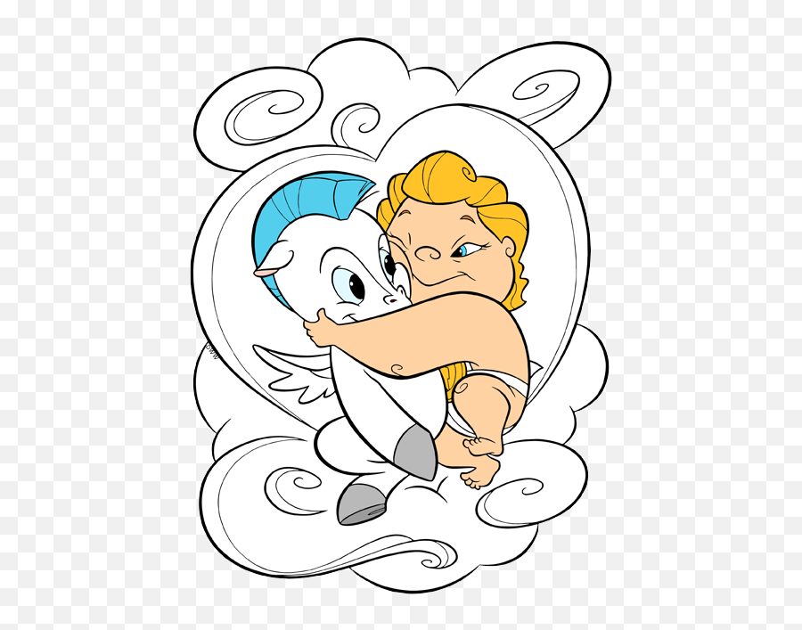 Baby - Herculespegasuspng 477629 Pixeles Hércules Hercules And Pegasus Png Emoji,Hercules Png