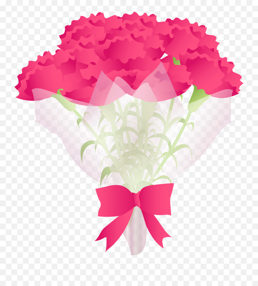 Carnation Bouquet For Motheru0027s Day Clipart Free Download - Lettuce Emoji,Mothers Day Clipart Free