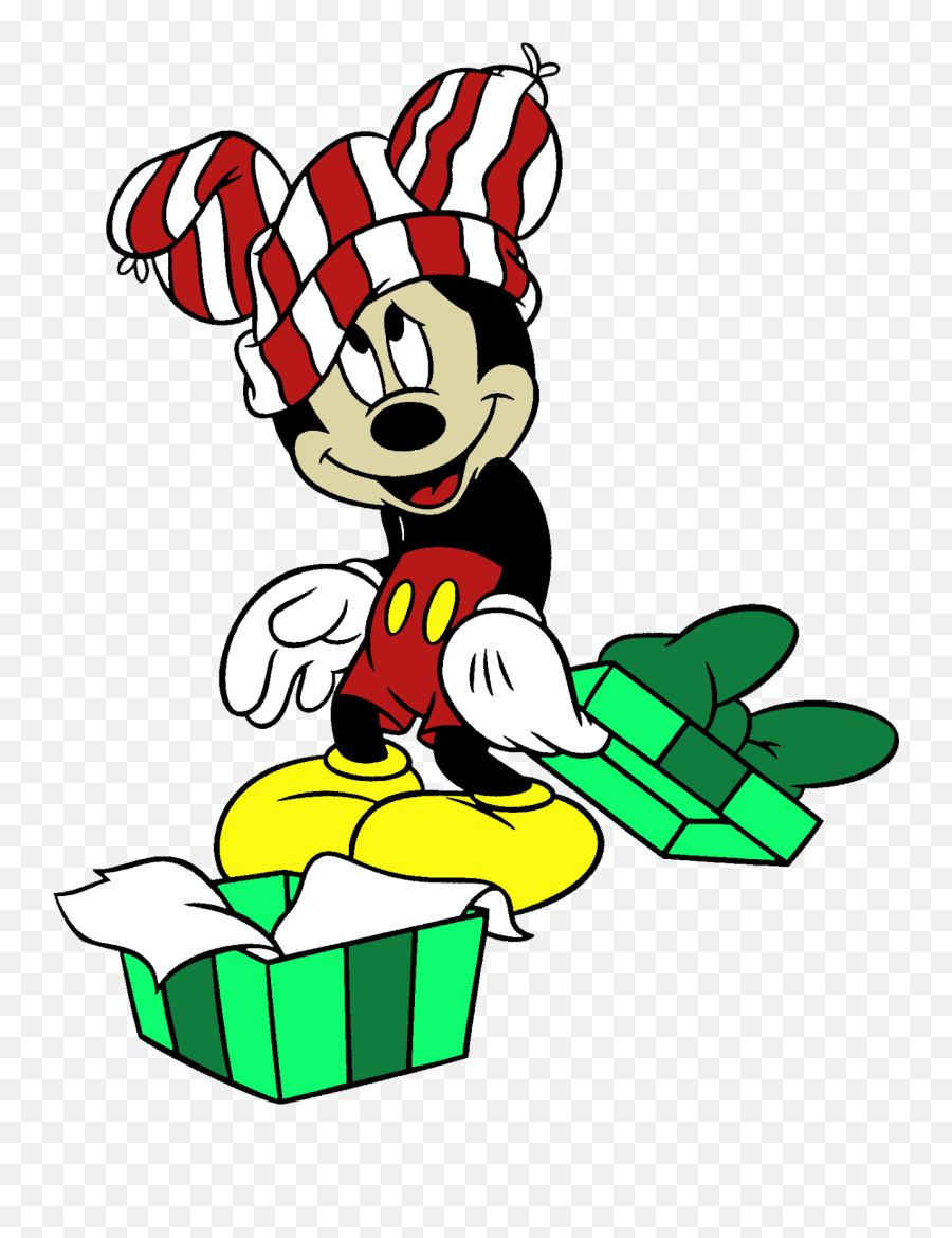 Disney Christmas Clipart - Mickey Christmas Foot Clipart Emoji,Disney Christmas Clipart