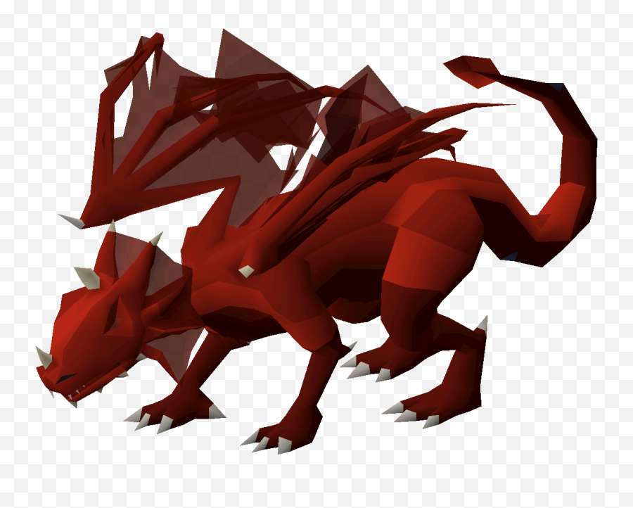 Brutal Red Dragon - Osrs Wiki Osrs Dragon Emoji,Red Dragon Png