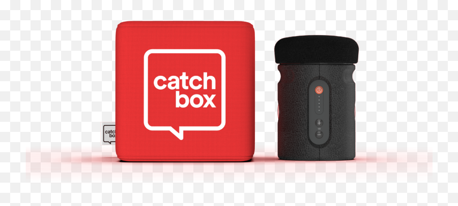 Catchbox Plus - Portable Emoji,Microphone Covers With Logo