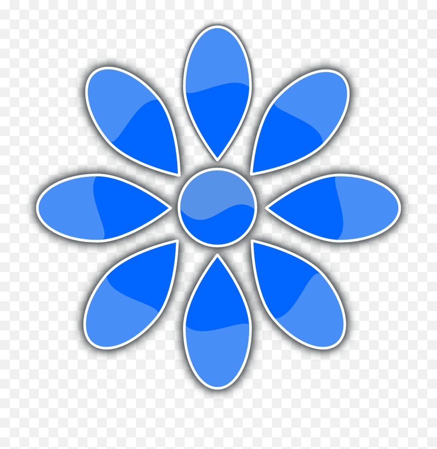Blue Flower Clipart Free Download Transparent Png Creazilla - Alaska Native Tribal Health Consortium Emoji,Blue Flower Clipart