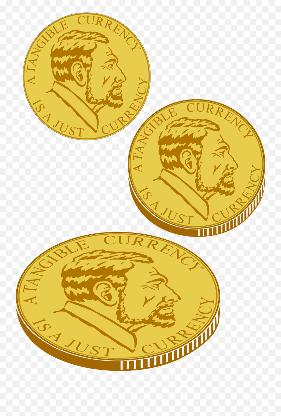Gold Coin Clip Art Emoji,Gold Coin Clipart