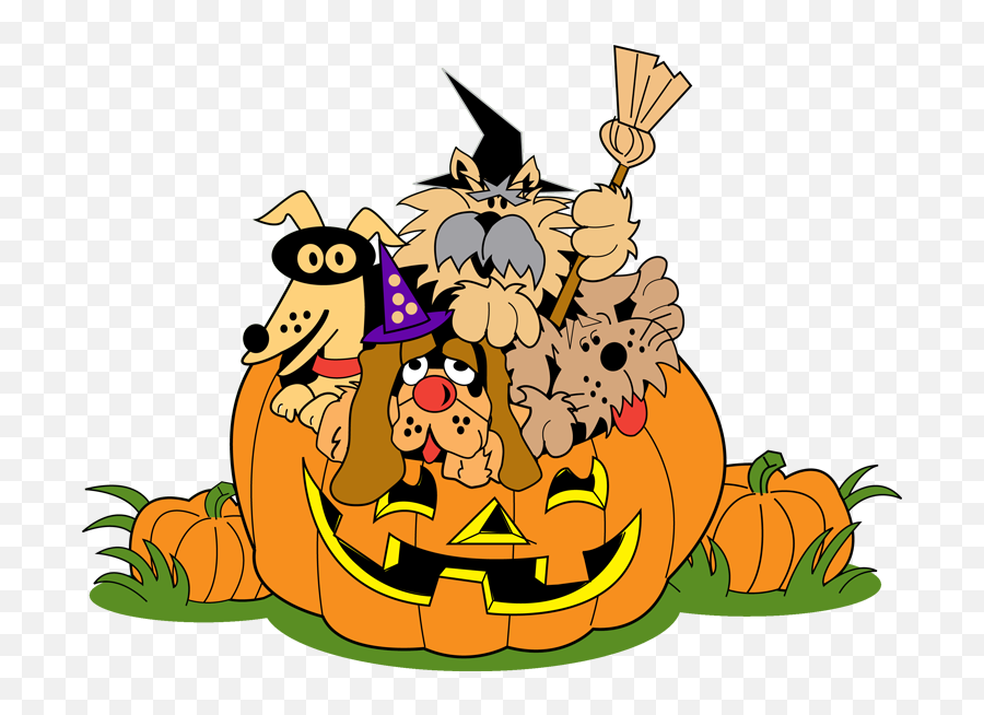 Free Cute Halloween Clipart - Cute Halloween Animals Clip Art Emoji,Cute Halloween Clipart