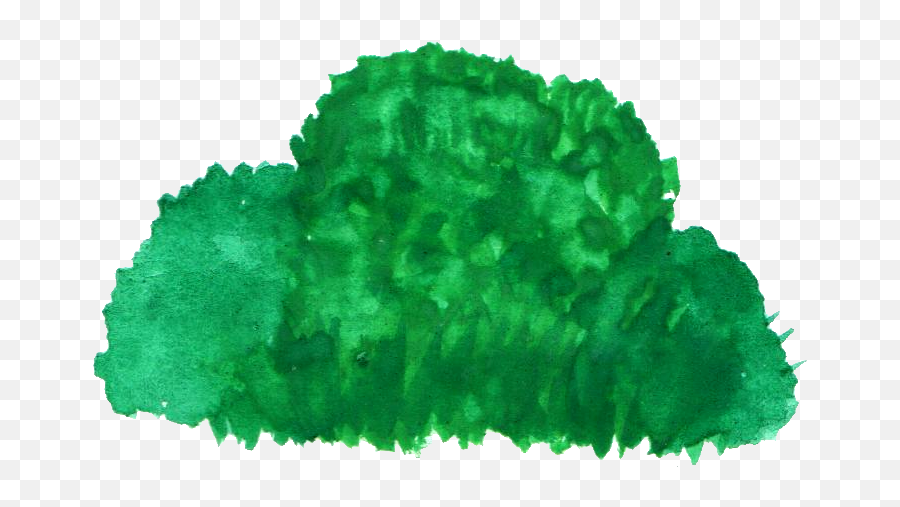 Download Watercolor Bush Transparent - Watercolor Bush Png Emoji,Bush Transparent Background