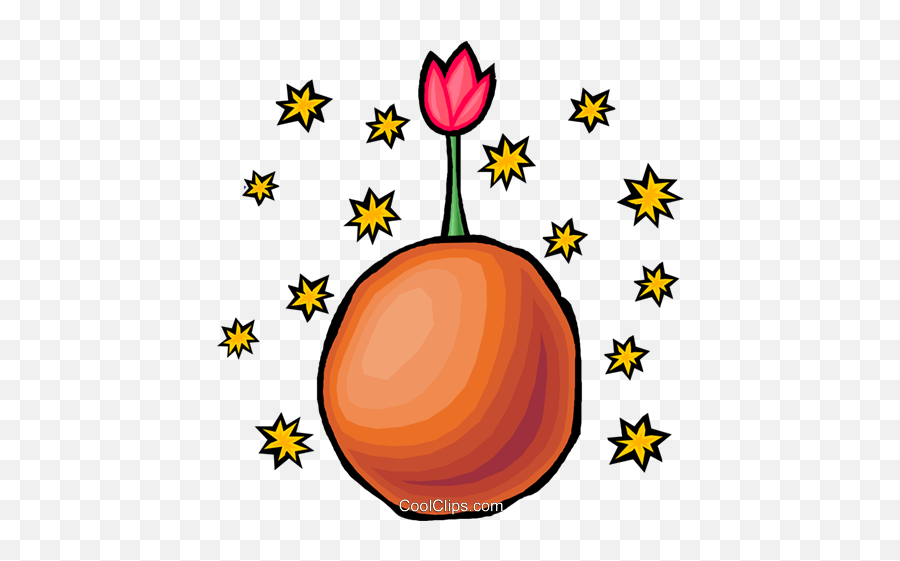 Nature Rose Royalty Free Vector Clip Art Illustration - Fresh Emoji,Nature Clipart