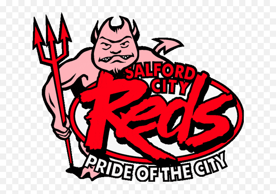 Salford City Reds Primary Logo - Badge Salford Red Devils Emoji,Reds Logo