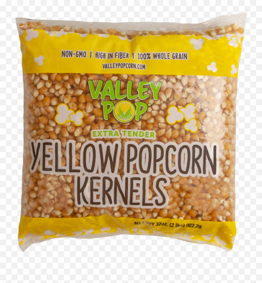2 Lb Bag Gold Popcorn Seeds Emoji,Popcorn Kernel Png